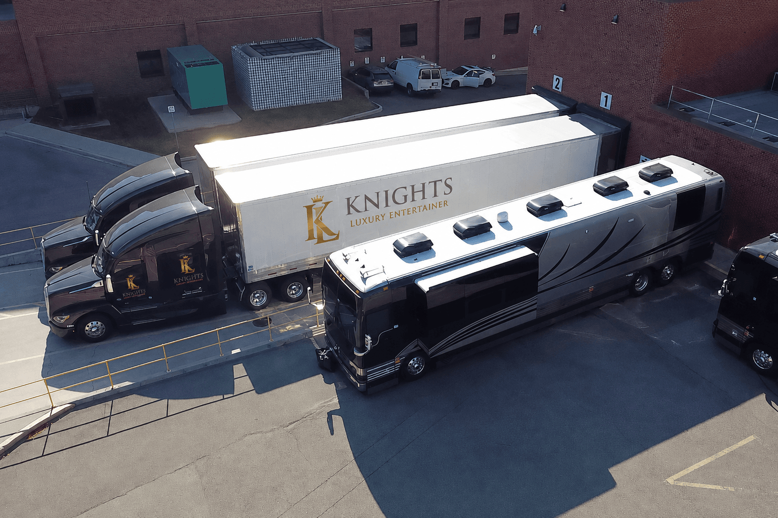 Why Tour Managers Book Knights for Tour Trucking