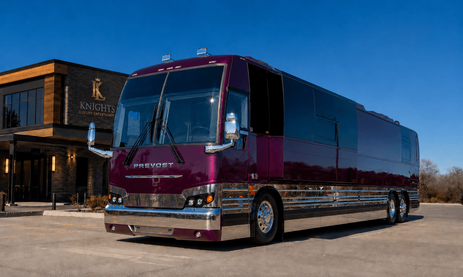 tour bus for lease wildcat