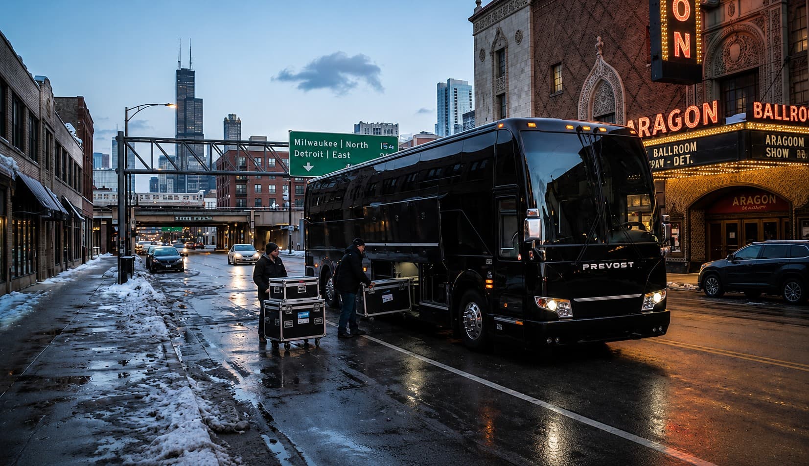 Knights Coaches entertainer coach service in Chicago, IL