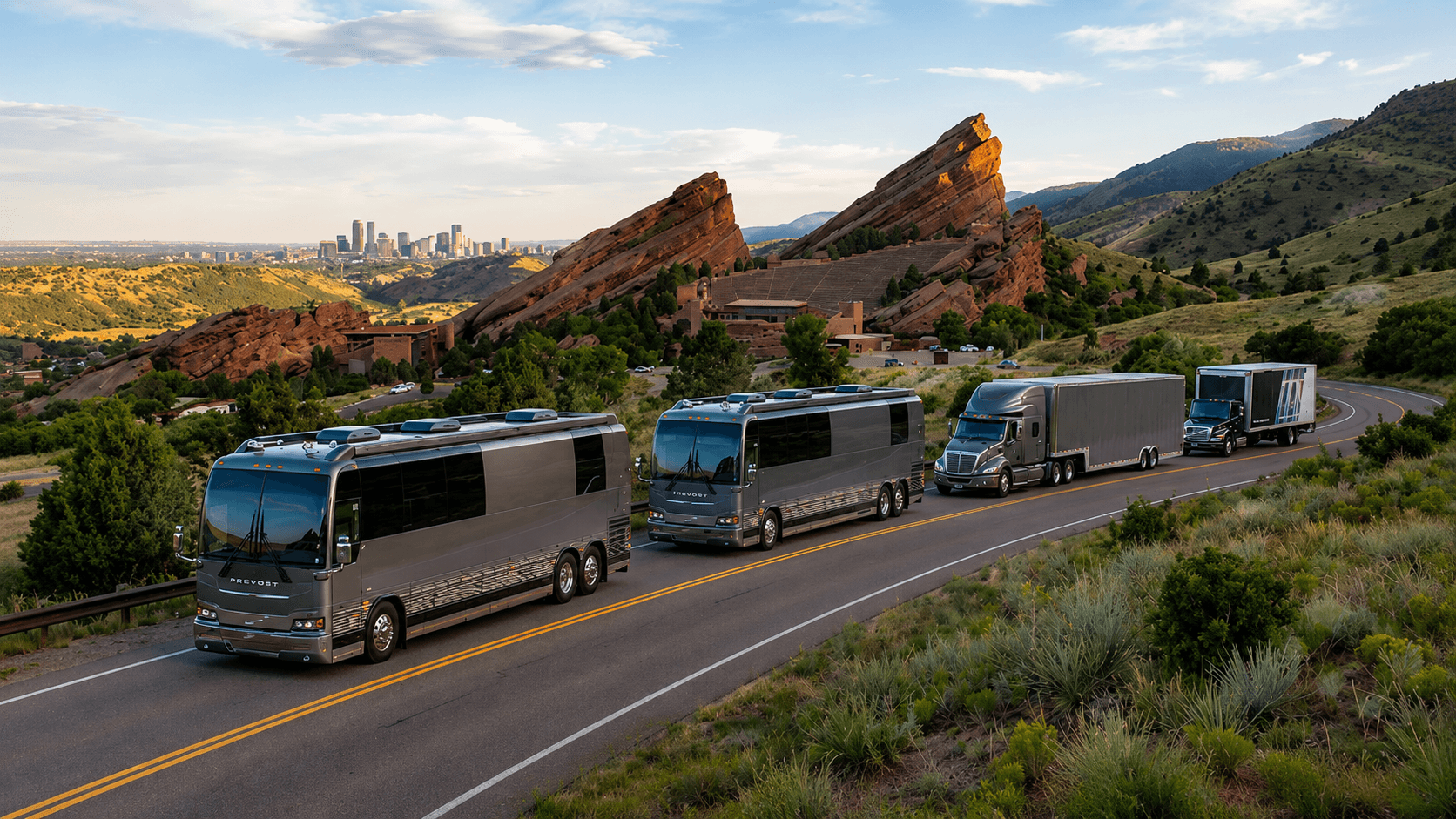 Tour Coach Services Across Denver and the Front Range