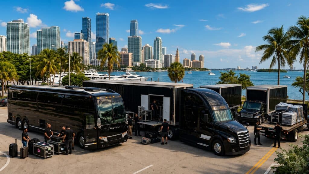 Tour Bus Coverage Across Miami and Beyond — Knights Coaches