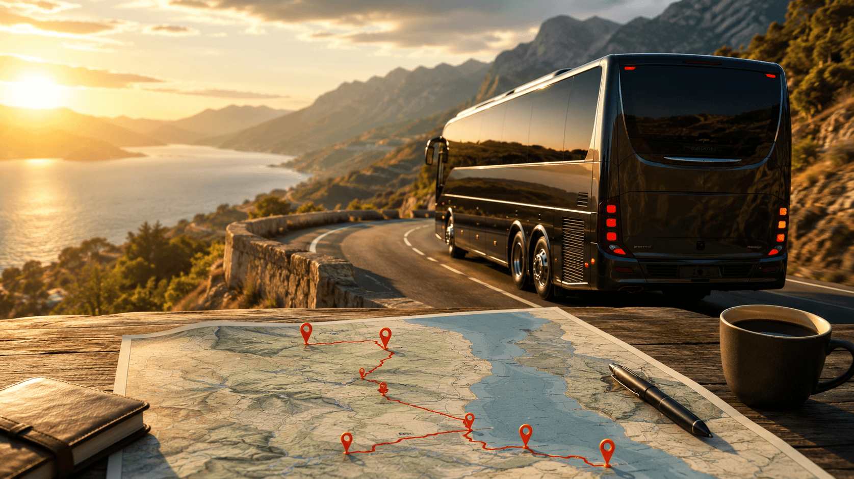 How to Route a Tour Around Coach Drive Times