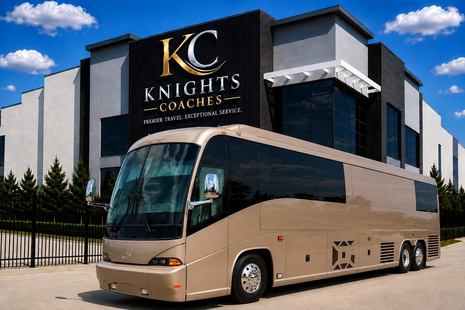 Richard, an entertainer coach in the Knights Coaches fleet