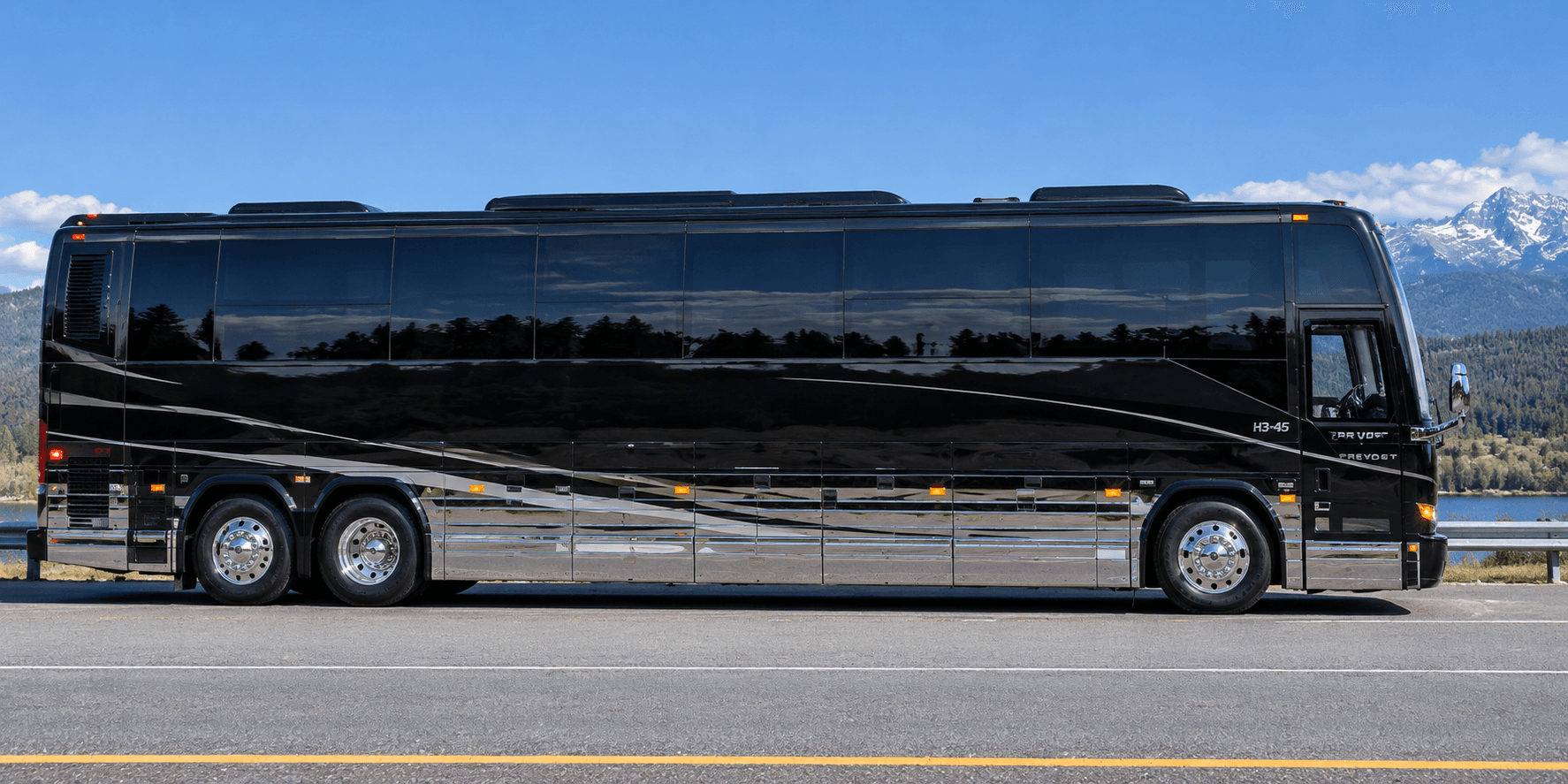 Tour Bus Dimensions and Weight