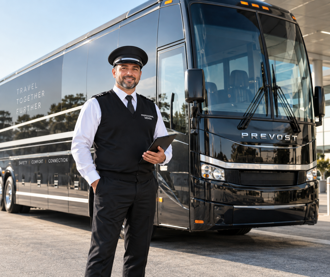 Tour Bus Drivers Are Paid