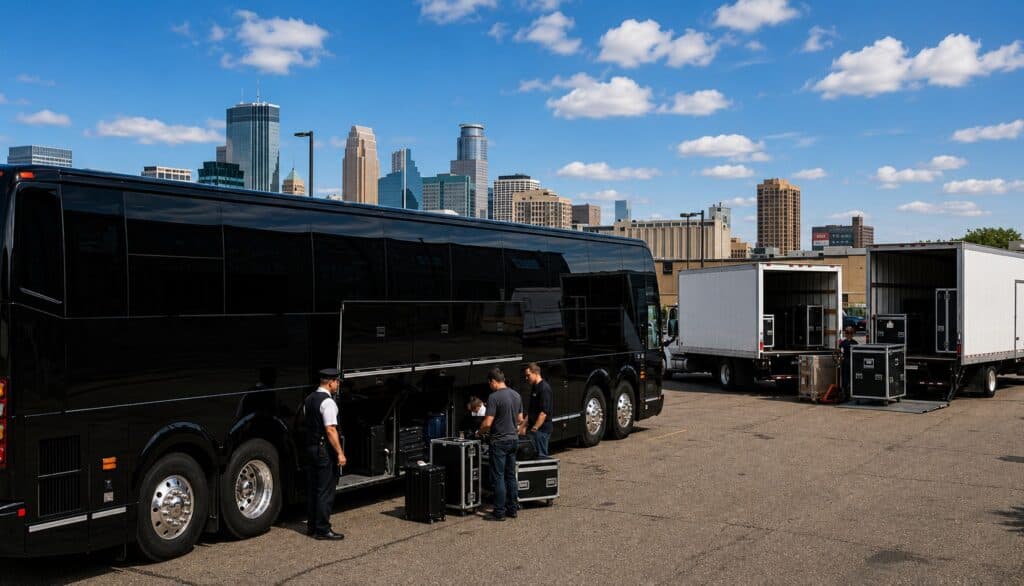 Tour Bus Coverage Across Minneapolis and Beyond — Knights Coaches