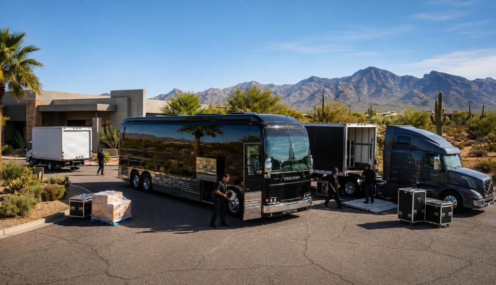 Tour Bus Coverage Across Phoenix and Beyond — Knights Coaches