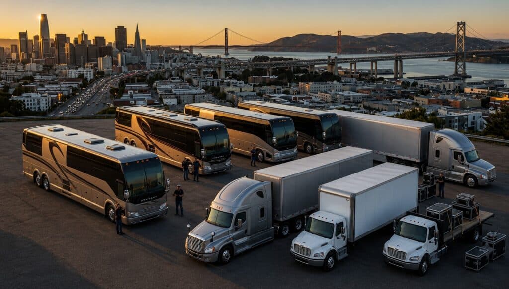 Tour Bus Coverage Across San Francisco and Beyond — Knights Coaches