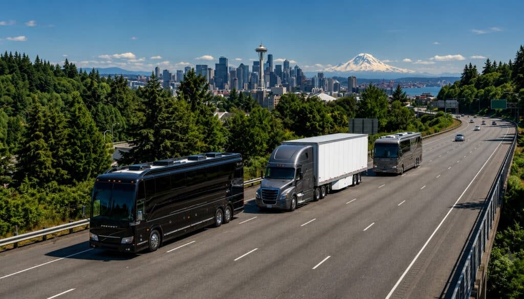 Tour Bus Coverage Across Seattle and Beyond — Knights Coaches