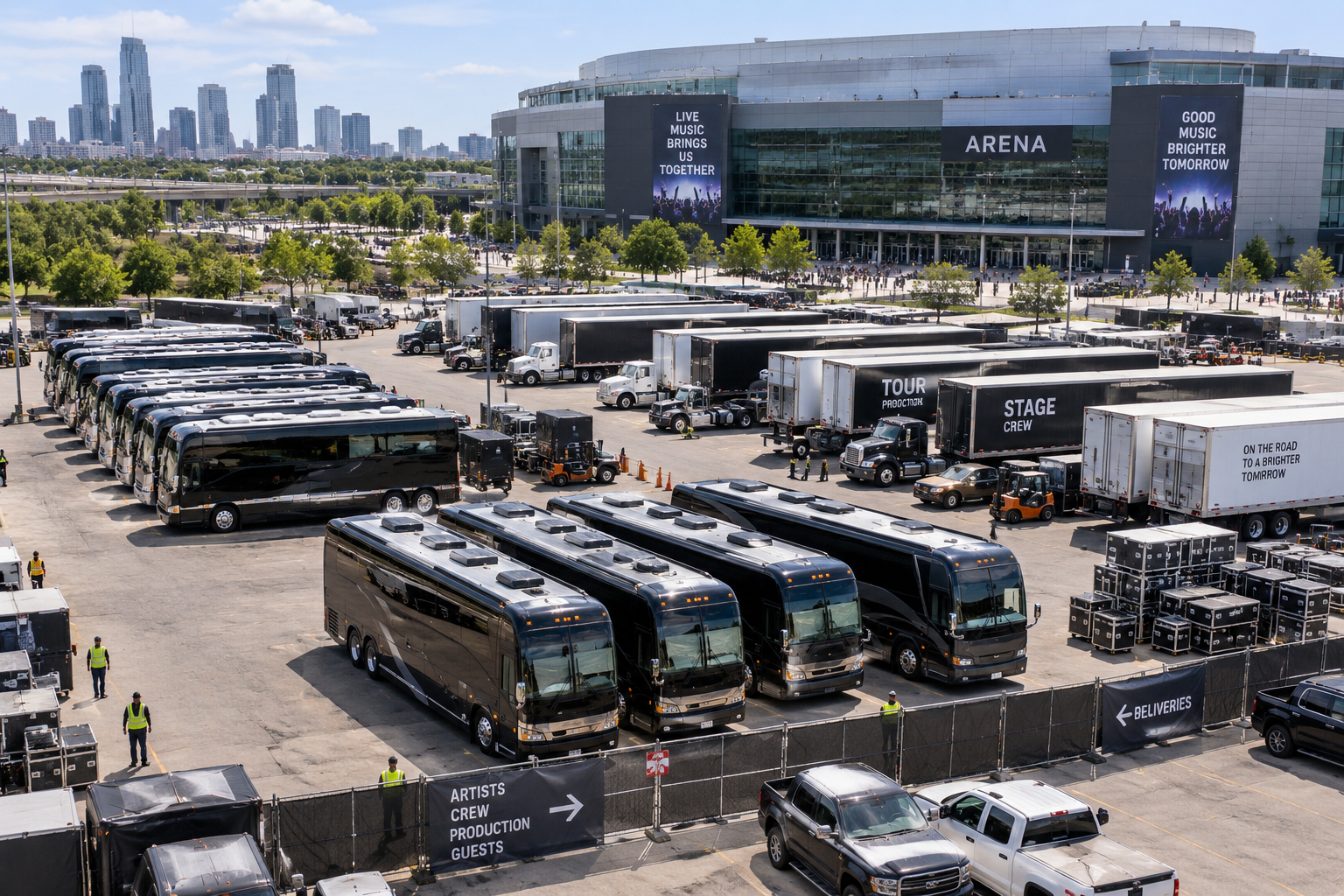 Buses Does a Tour Need