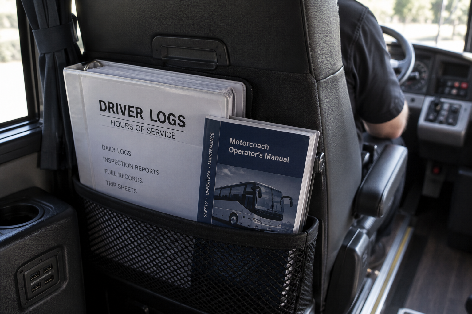 ELDs and Driver Logs on Tour Buses