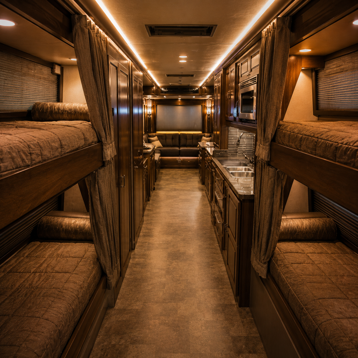 Entertainer Coach Age and Mileage