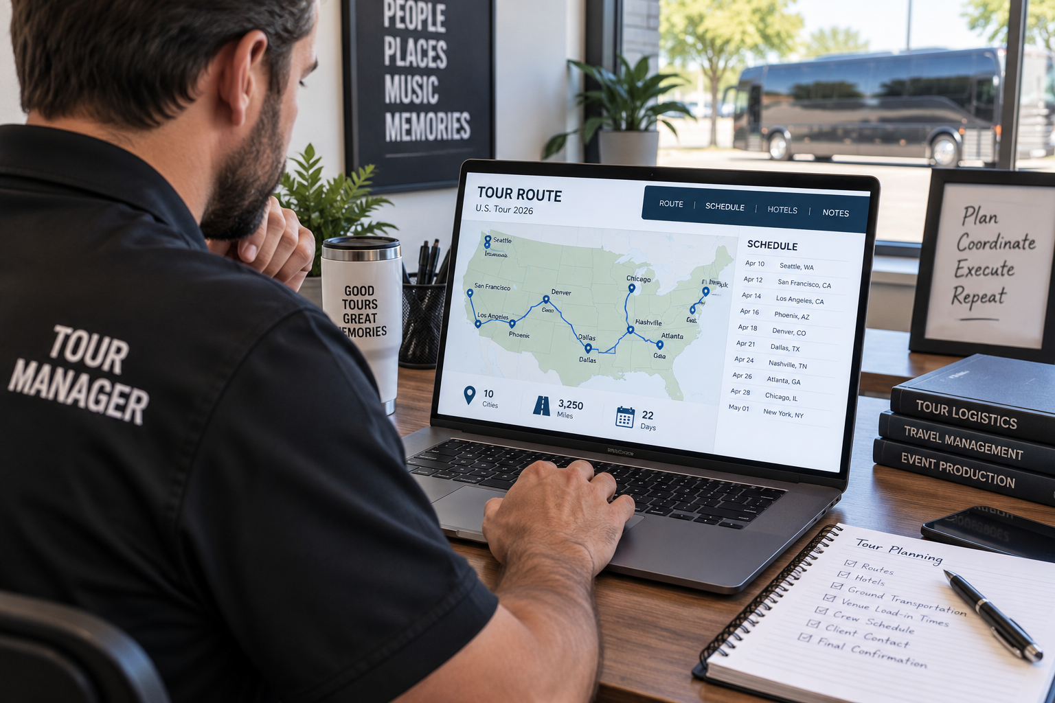 Overnight Drives and Tour Routing
