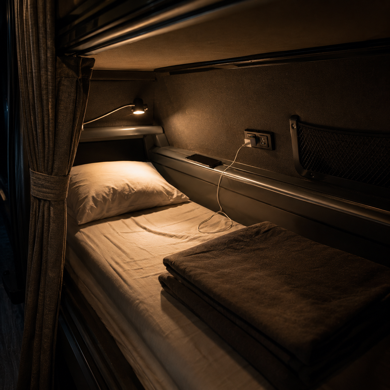 Tour Bus Bunk Layouts