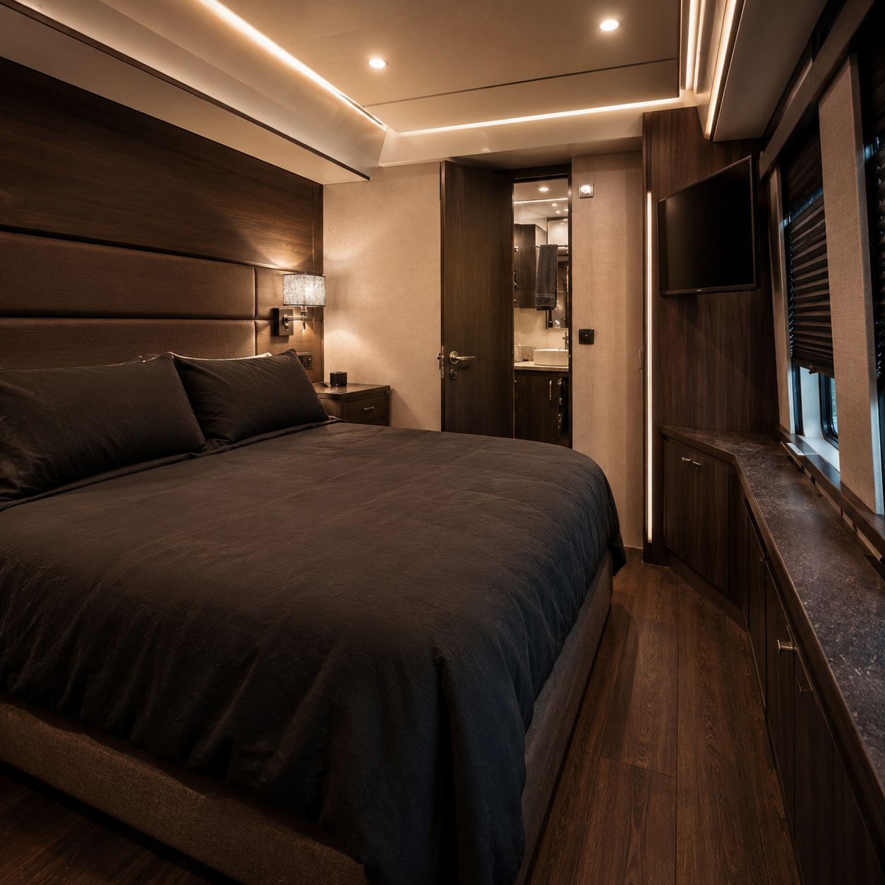 Tour Bus Bunk Layouts