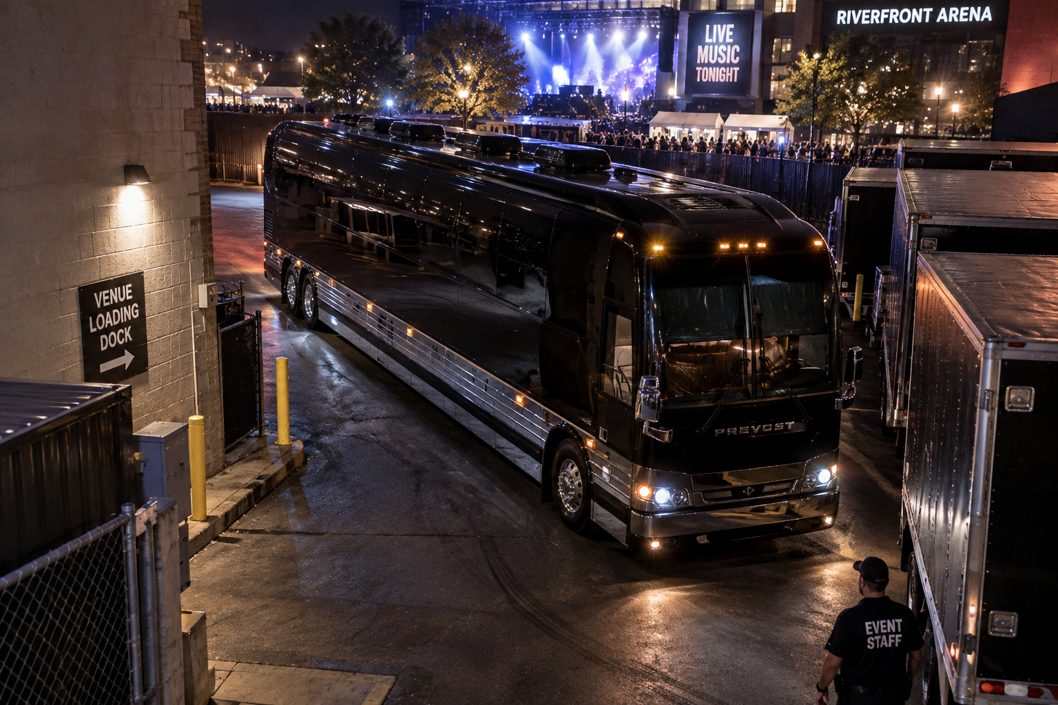 Tour Bus Dimensions and Weight