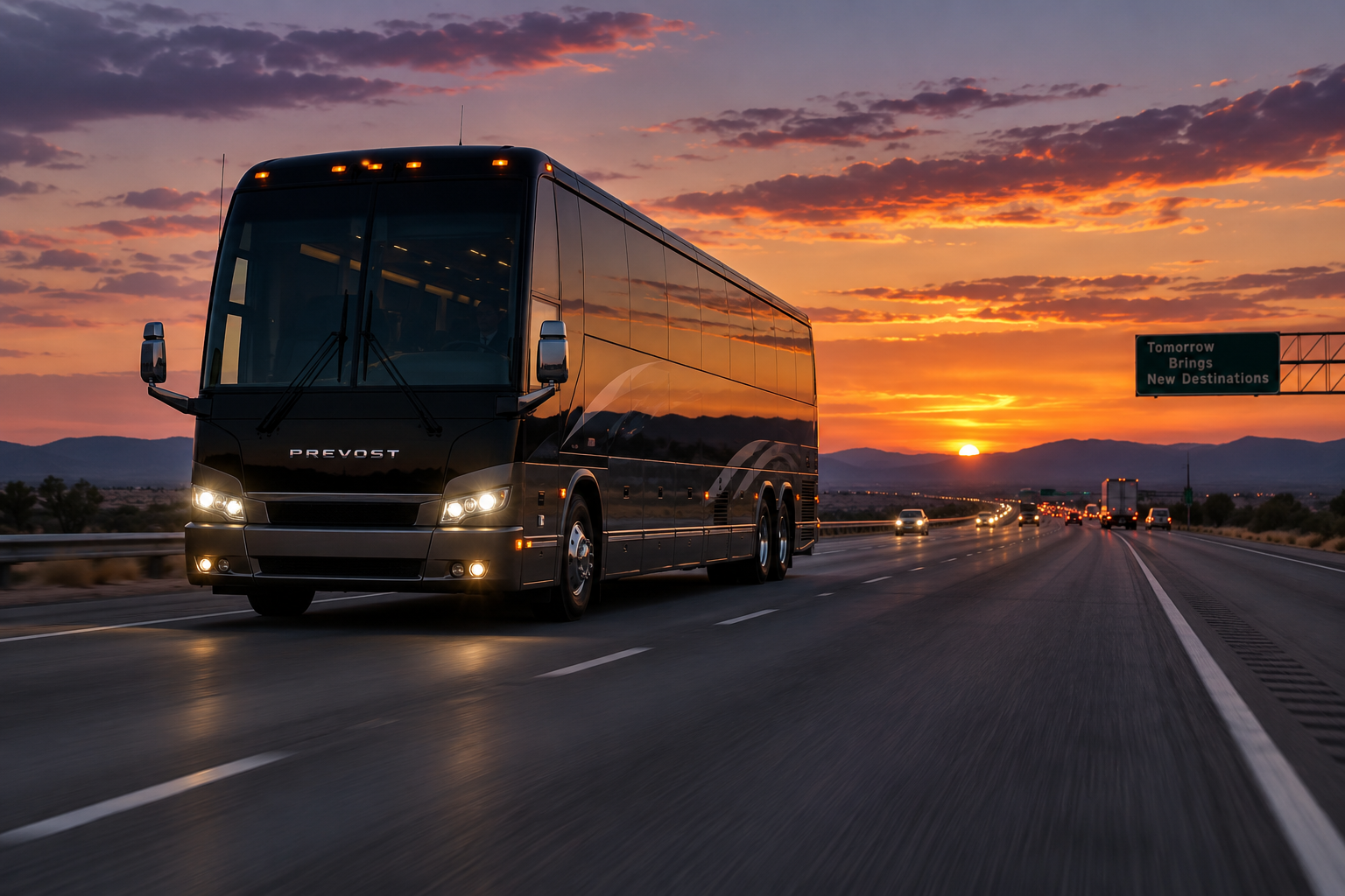 Tour Bus Drivers Are Paid