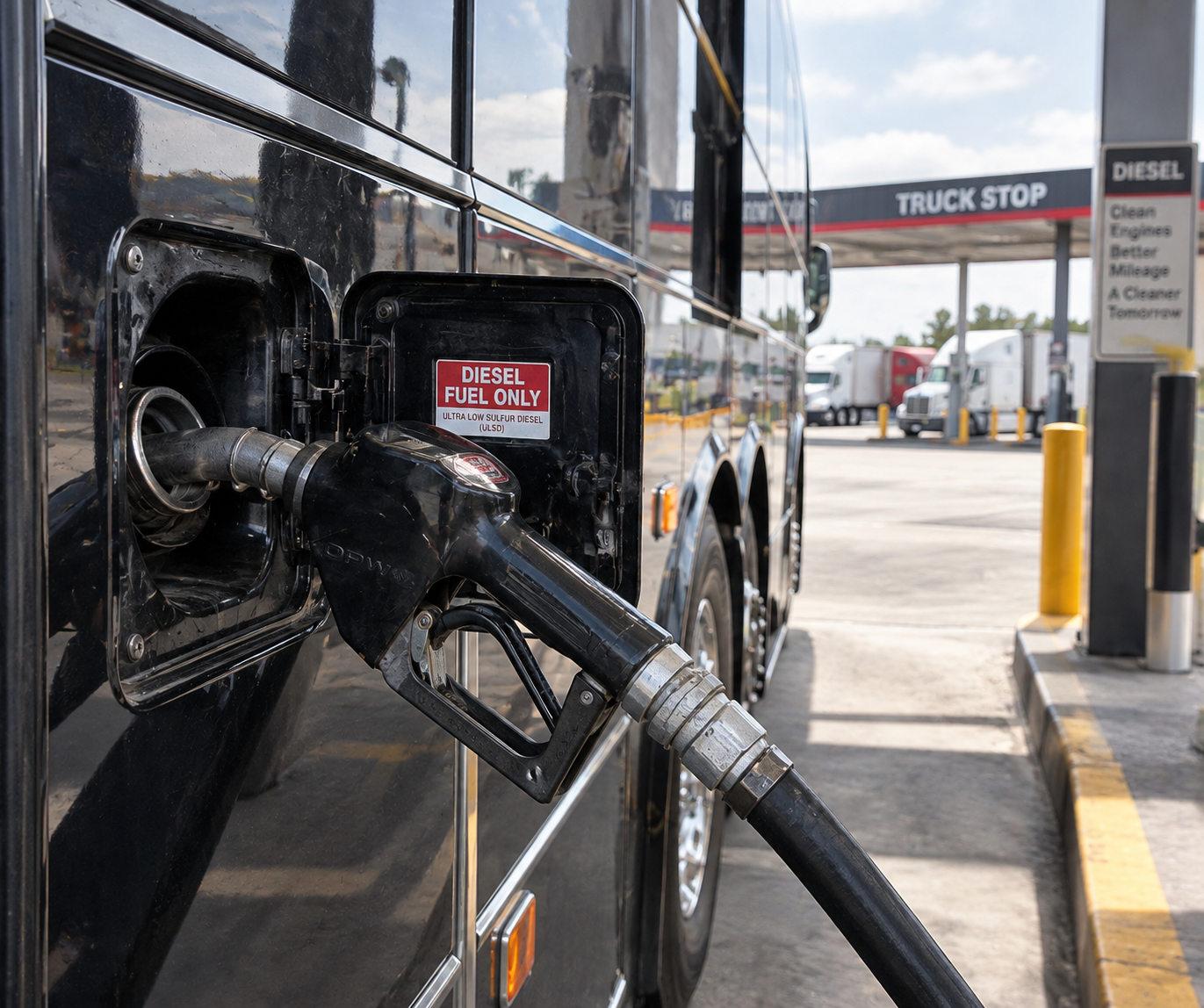 Tour Bus Fuel Economy